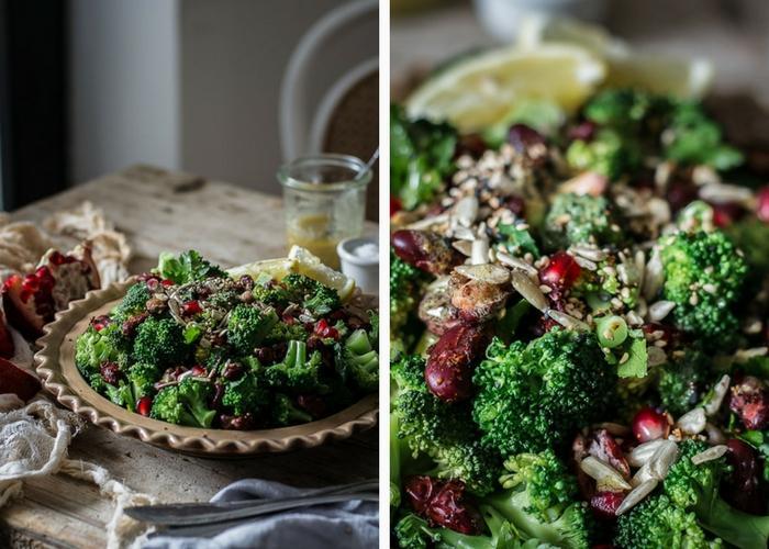 Whoever says comfort food can't be healthy, had obviously never tried popped beans and steamed broccoli salad with toasted spicy nuts and lemony mustard dressing. Hungry anyone?