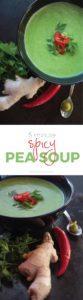 Use Your Noodles - Spicy pea soup
