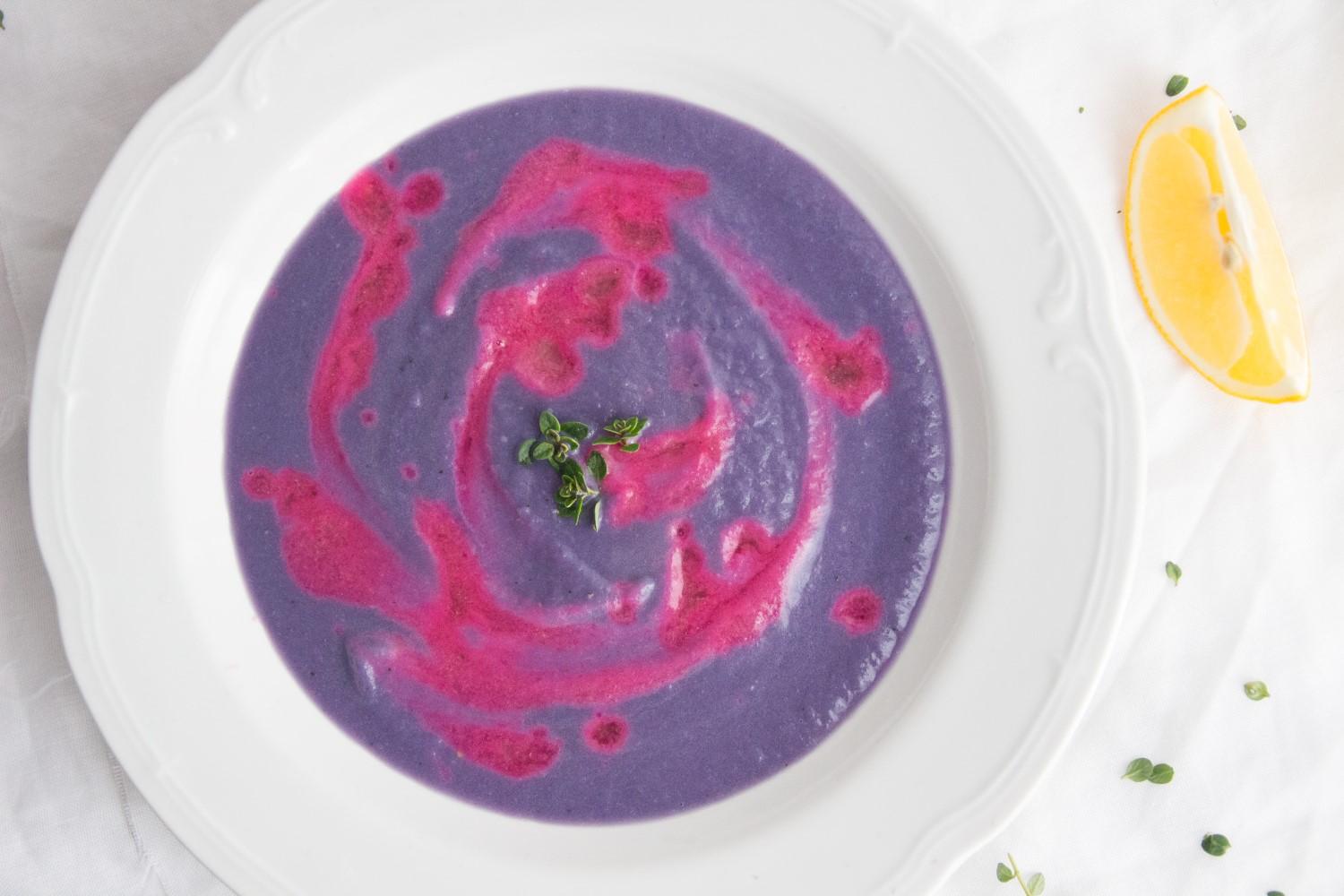 Use Your Noodles - Rainbow cababge soup