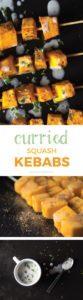 Use Your Noodles - Curried Squash Kebabs