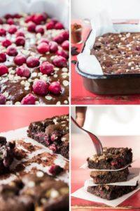 Use Your Noodles - Triple Chocolate Sour Cherry Brownies