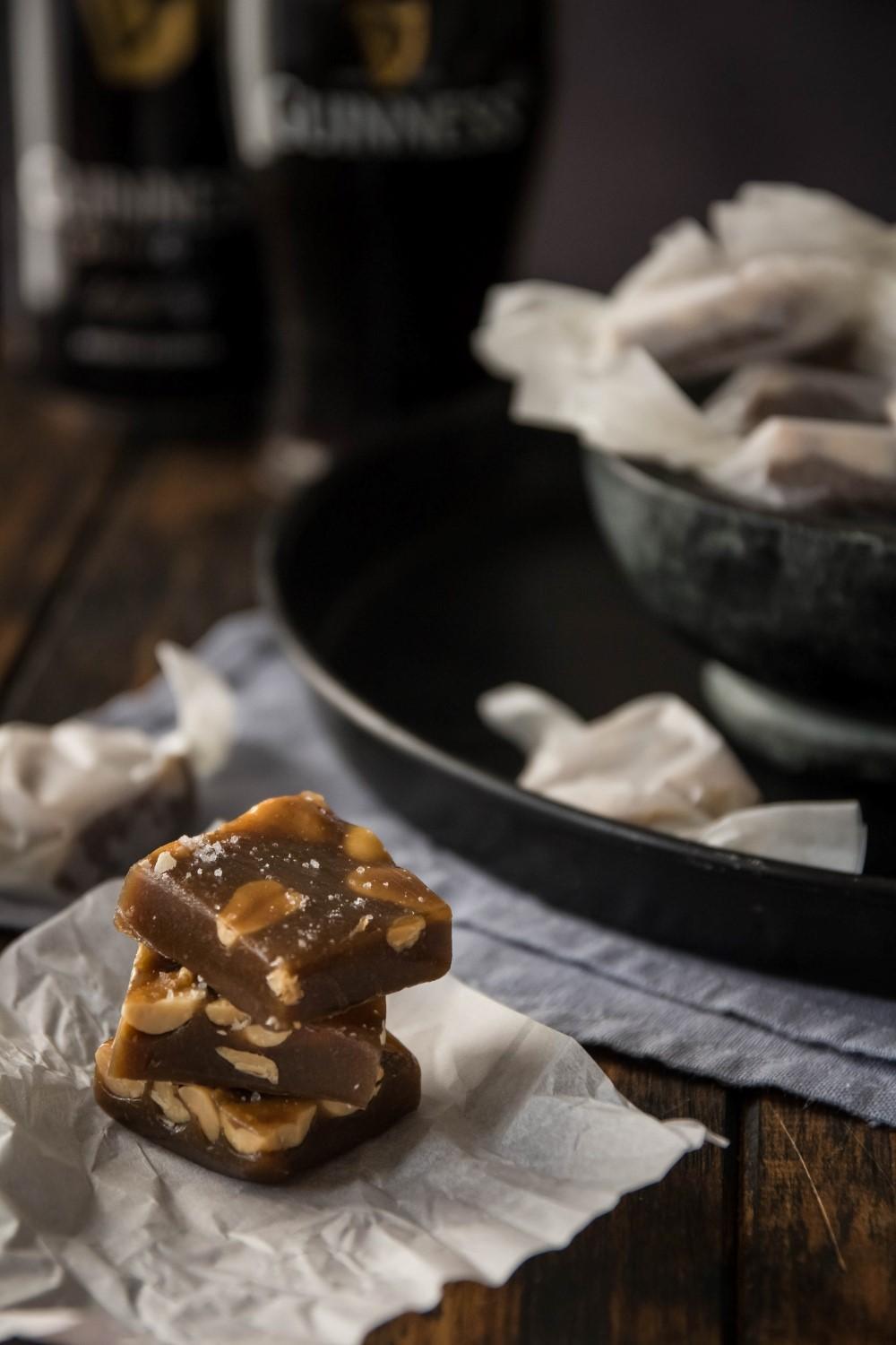 Use Your Noodles - Guinness Caramels With Salted Peanuts