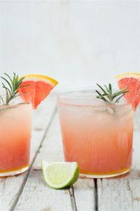 Use Your Noodles - Grapefruit-Lime Coctail with Ginger and Rosemary