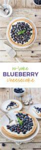 Use Your Noodles - No-Bake Blueberry Cheesecake