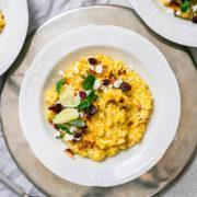 I'm totally in love with each single bite of this delicious pumpkin risotto!