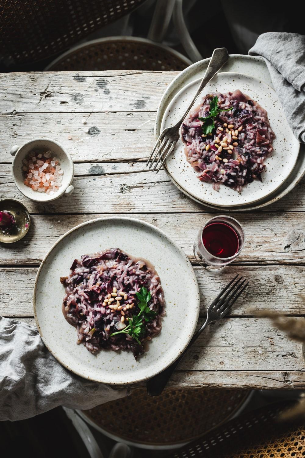 Bacon &amp; Radicchio Risotto - Use Your Noodles