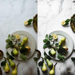 I’m happy to share my moody food preset collection with you. These are the presets that I personally use for my moody photos every single day!