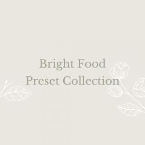 Bright Food Preset Collection