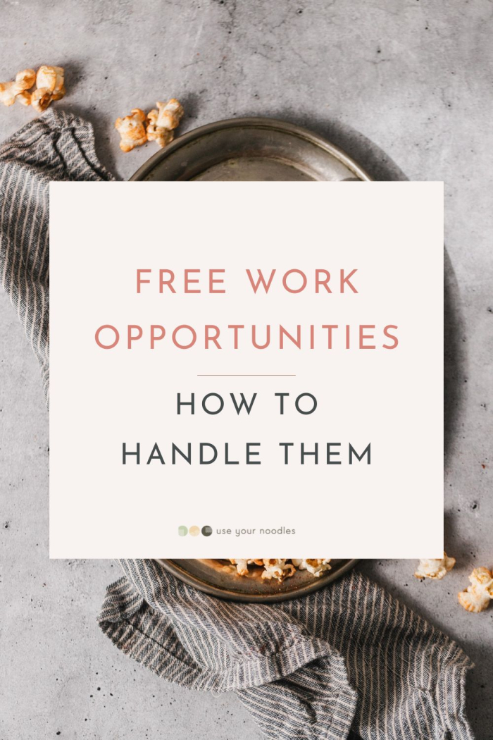 As a creator, how do you handle the free work requests? Read further to see all the traps you need to avoid.