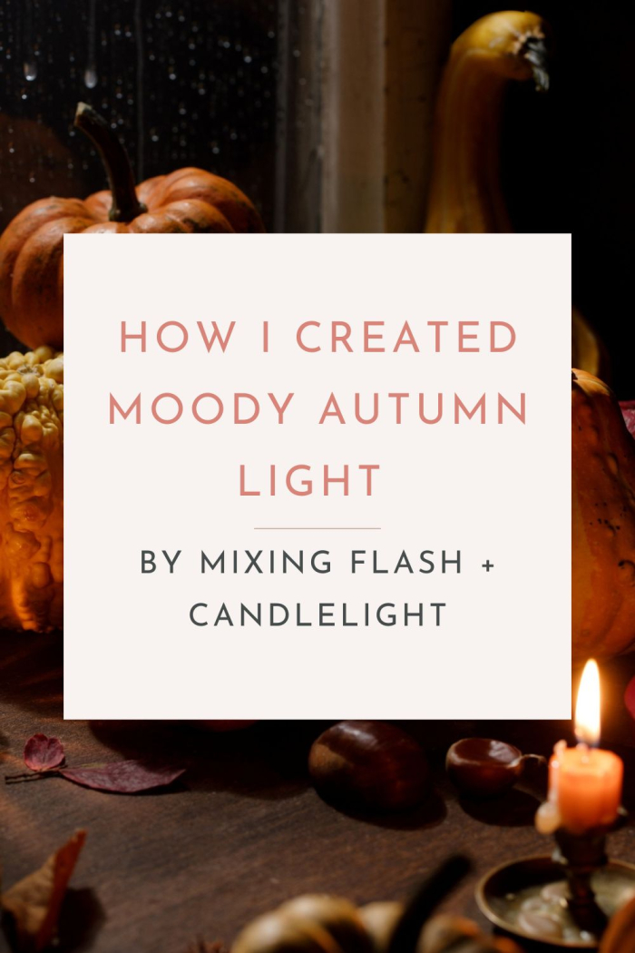 Mixing flash and candlelight_blog post cover