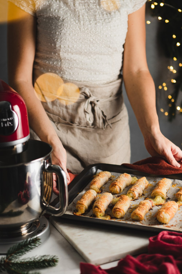 This easy and quick festive prosciutto rolls recipe is what you'll be making year after year for New Year's Eve dinner.