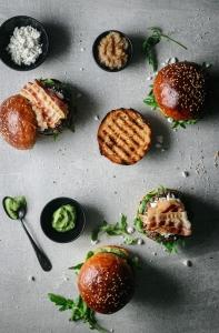 The recipe for these goat cheese and pear chutney burgers are the true fall delights that are going to make every fall grill party a success!