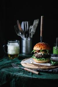 The recipe for these goat cheese and pear burgers are the true fall delights that are going to make every fall grill party a success!