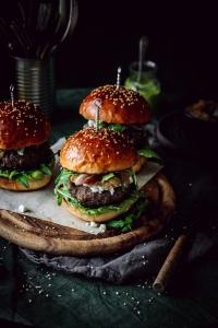 The recipe for these goat cheese and pear chutney burgers are the true fall delights that are going to make every fall grill party a success!