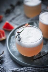 Turn a classic gin and tonic into a delicious gin cocktail by adding pink grapefruit and aquafaba for a fabulous delicate foam.