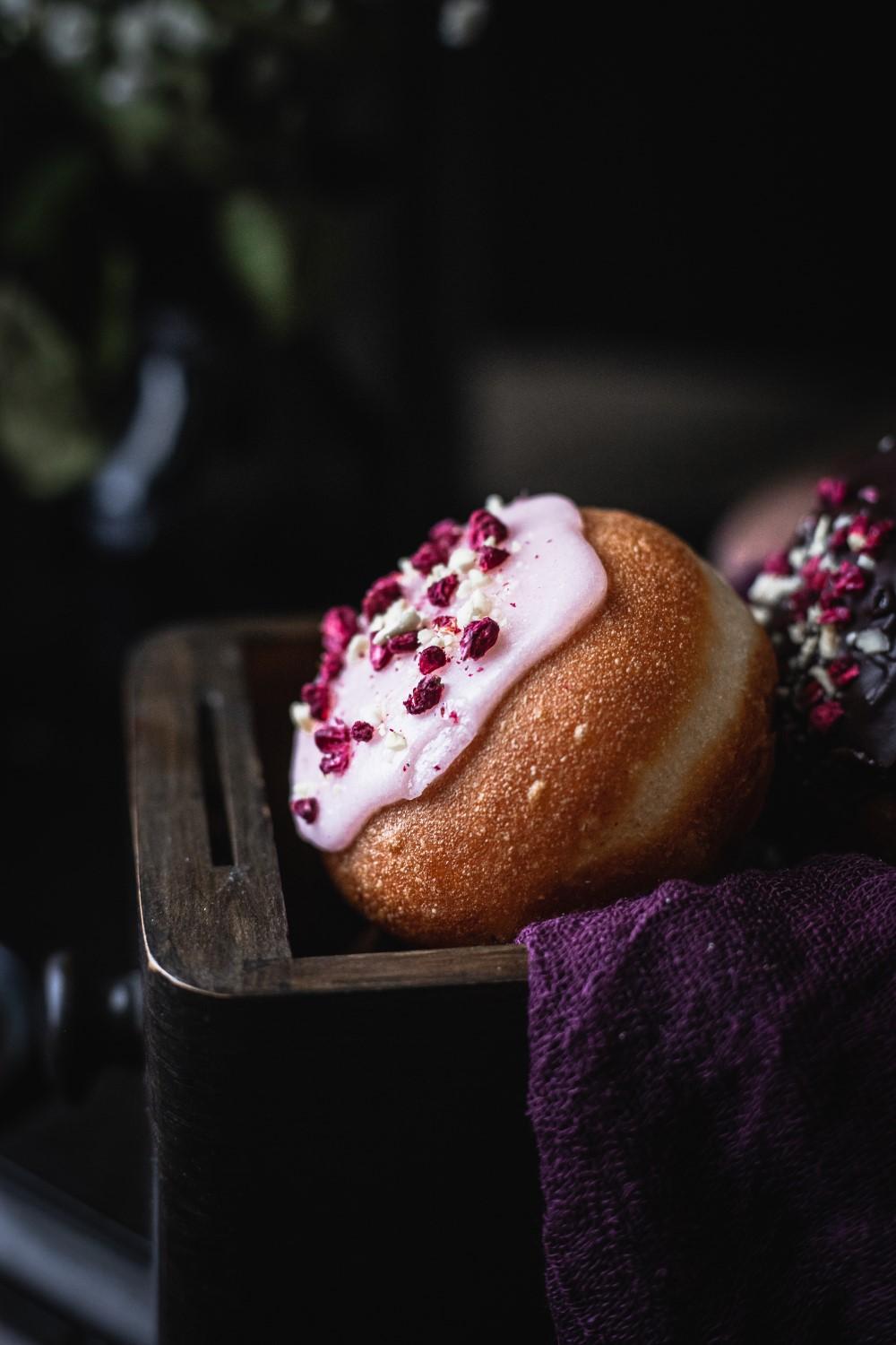 Once you've tasted these irresistibly soft and fluffy sourdough doughnuts, you'll never try any other! This one and a half day recipe is well worth the time it takes.